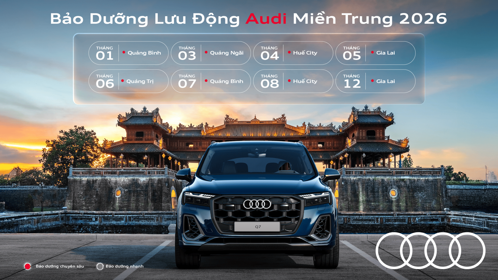 Bảo dưỡng và sửa chữa cho chiếc Audi của bạn.