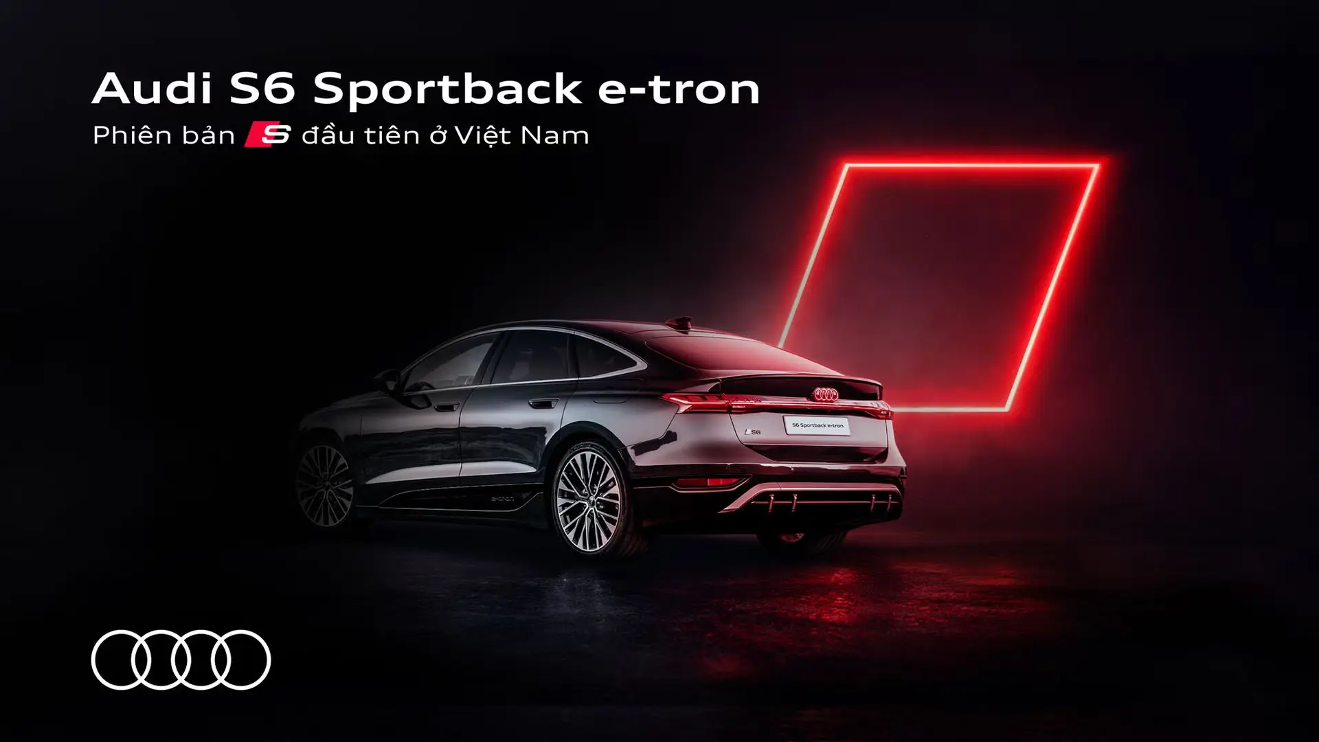 Audi Vietnam introduces the Audi S6 Sportback e-tron - the first all-electric S-Class model in Vietnam.