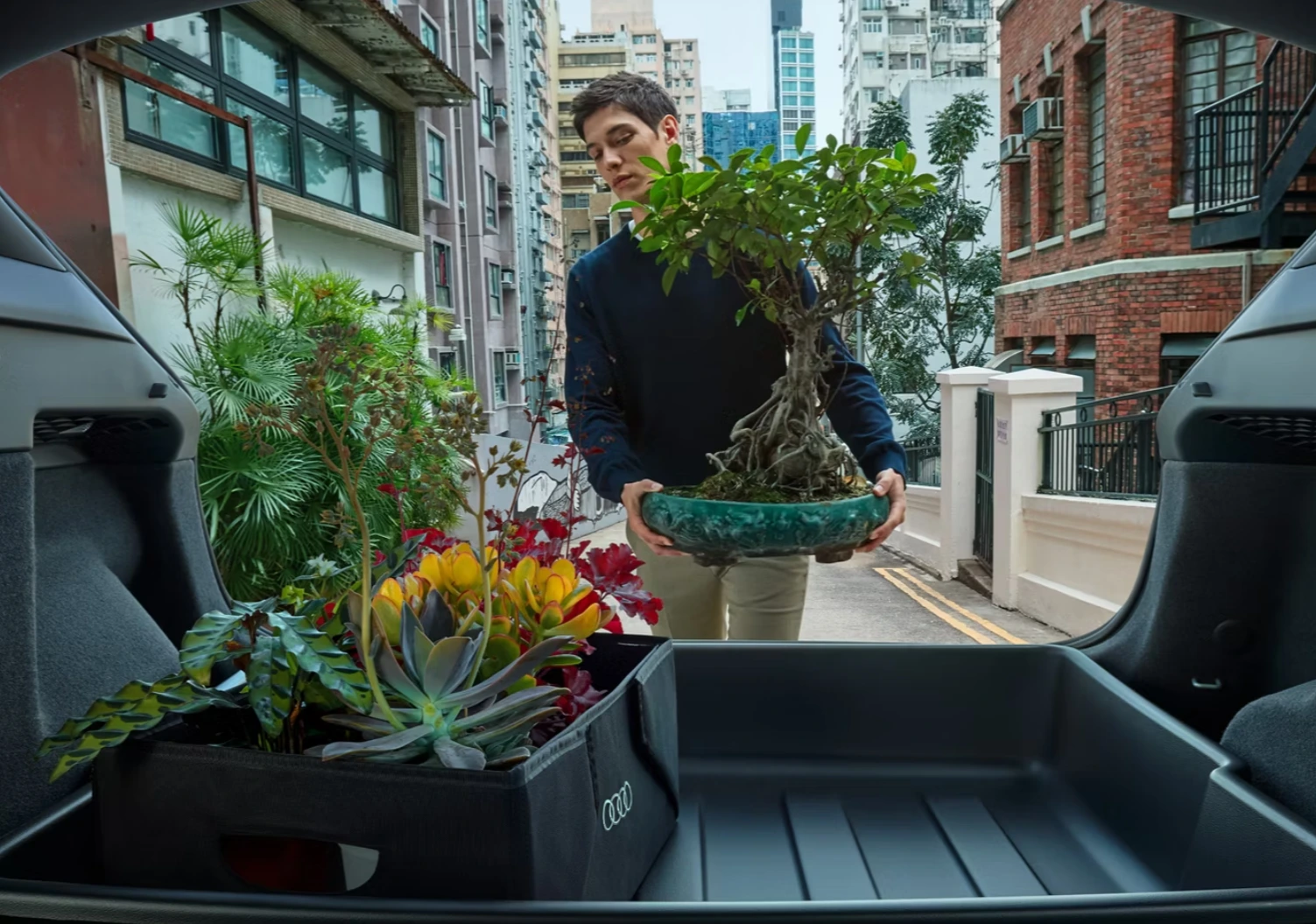 Không gian ngăn nắp, hành trình thêm thoải mái