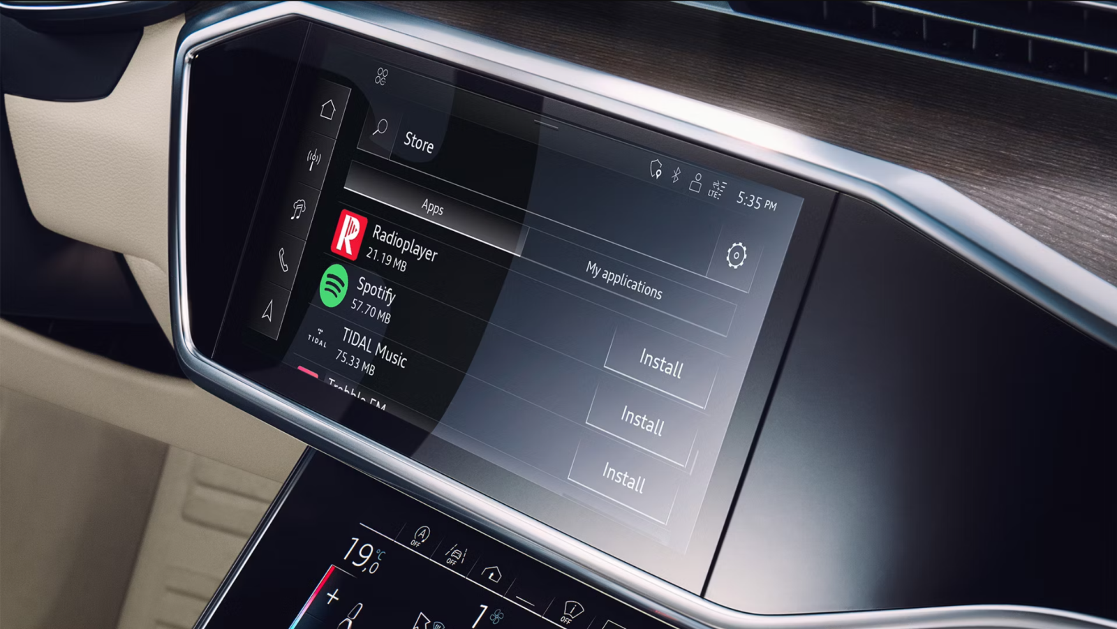 Tận hưởng sự kết nối liền mạch với Audi A6